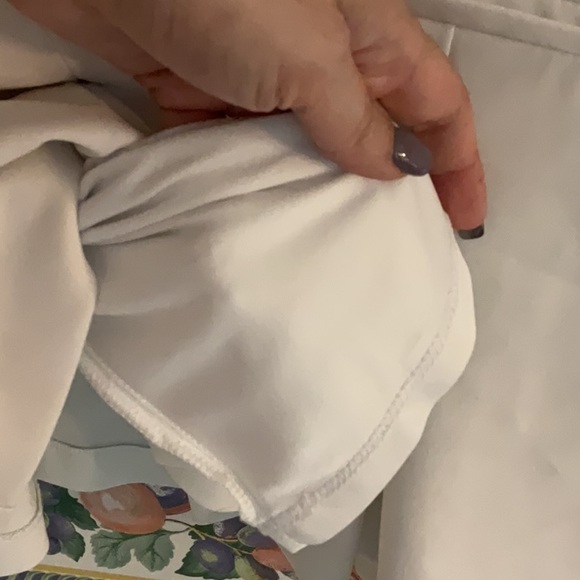 Zara Zip Front Cap Sleeve Mini Dress, Size S, White,NWOT - Picture 5 of 7